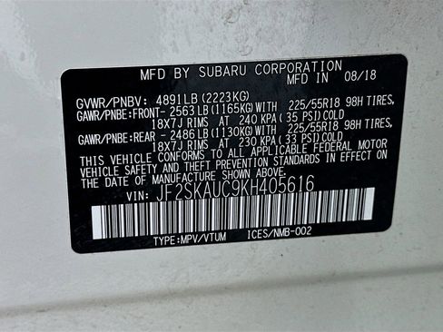 Used 2019 Subaru Forester Limited w/ Popular Package #3 image 33