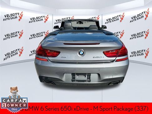 Used 2015 BMW 650i xDrive Convertible w/ M Sport Edition image 4