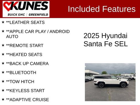 Used 2025 Hyundai Santa Fe SEL AWD/4WD image 2