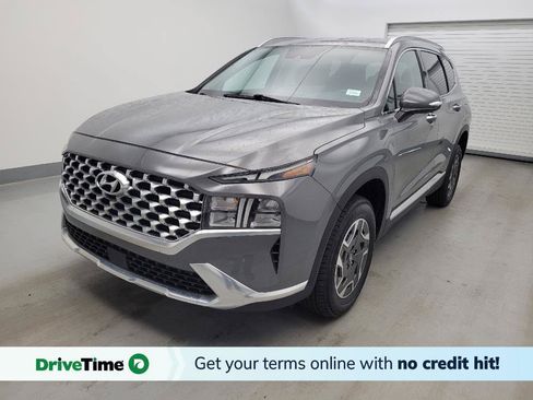 Used 2023 Hyundai Santa Fe Blue AWD/4WD image 1