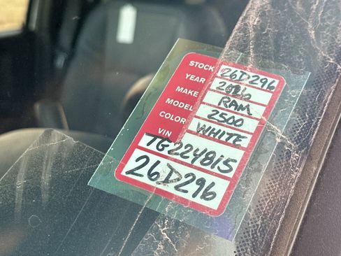 New 2026 RAM 2500 Tradesman w/ Chrome Appearance Group RWD image 26