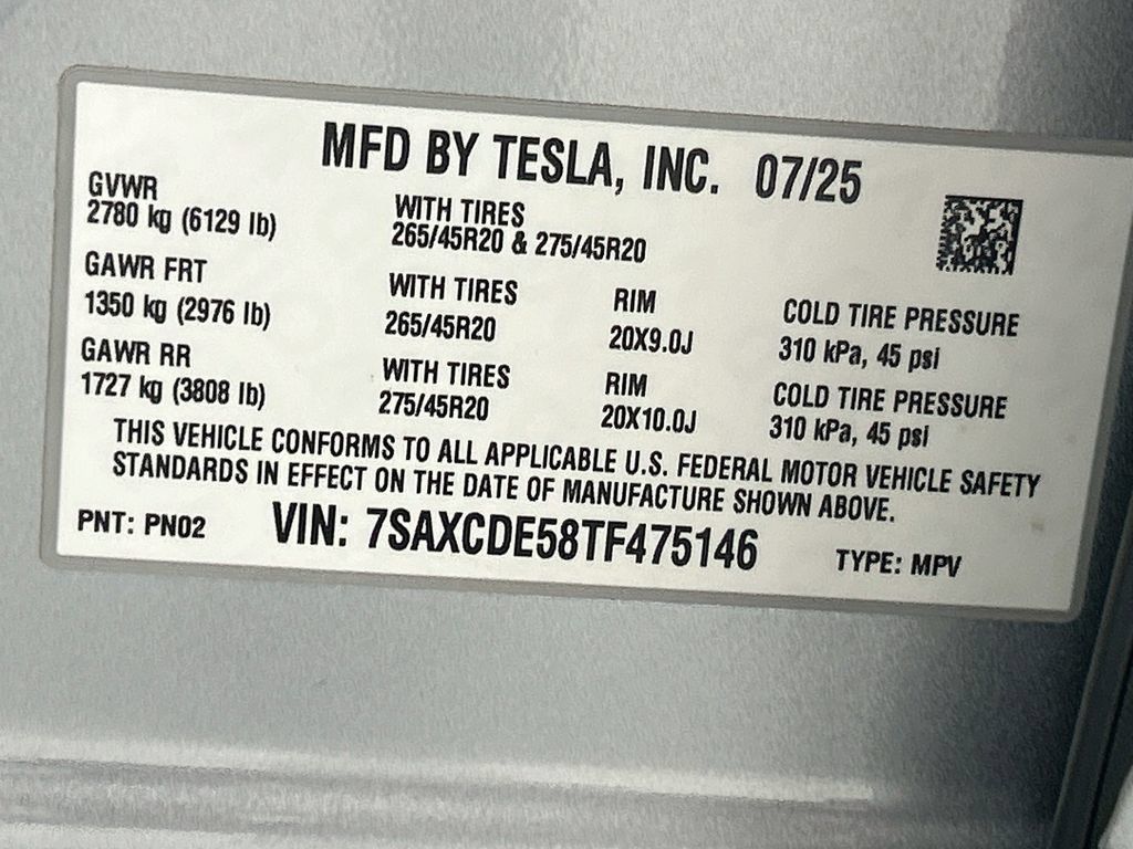 Used 2026 Tesla Model X AWD/4WD image 34