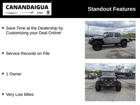 Used 2020 Jeep Gladiator Rubicon w/ Dual Top Group AWD/4WD image 8