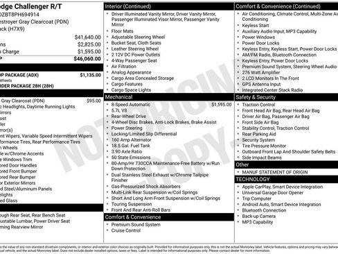 Used 2023 Dodge Challenger R/T w/ Blacktop Package image 31