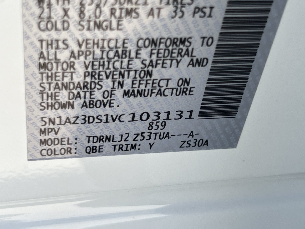 New 2027 Nissan Murano Platinum AWD/4WD image 14