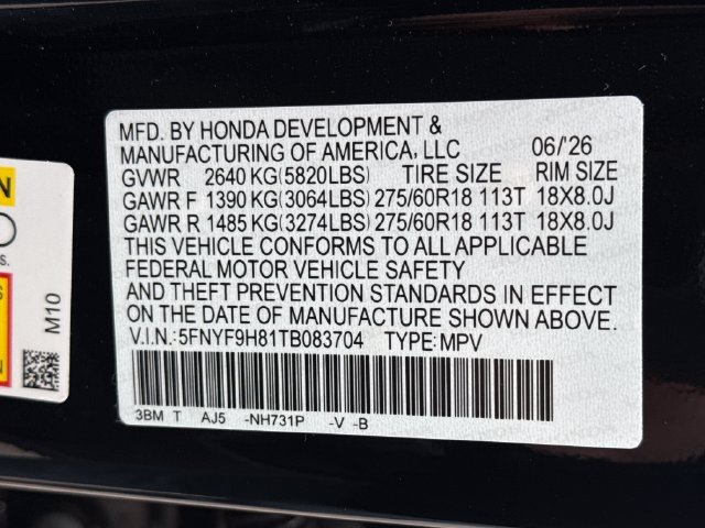 Used 2026 Honda Passport TrailSport Elite image 19