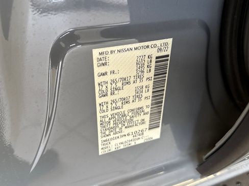 Used 2023 Nissan Frontier PRO-4X w/ Pro Convenience Package image 28