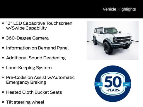 Certified 2022 Ford Bronco Wildtrak AWD/4WD image 16
