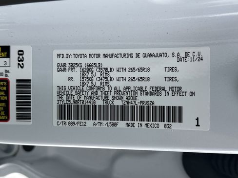 Certified 2024 Toyota Tacoma TRD Sport image 34