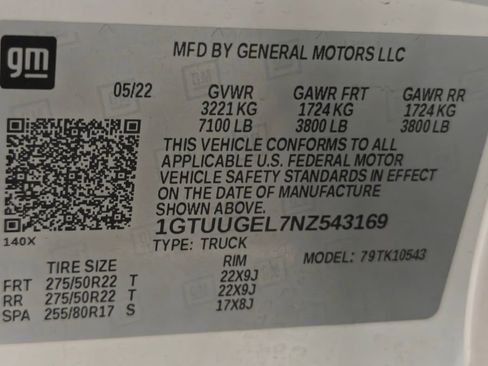 Used 2022 GMC Sierra 1500 Denali w/ Denali Reserve Package image 88