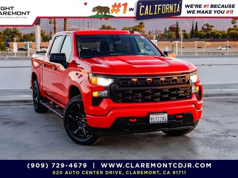 Used 2024 Chevrolet Silverado 1500 Custom w/ LPO, Dark Essentials Package image 1