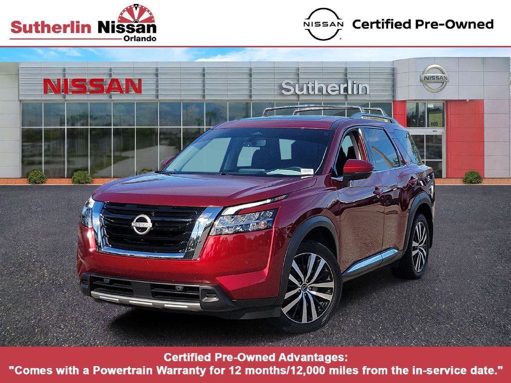 Certified 2024 Nissan Pathfinder Platinum w/ Cargo Package FWD image 1