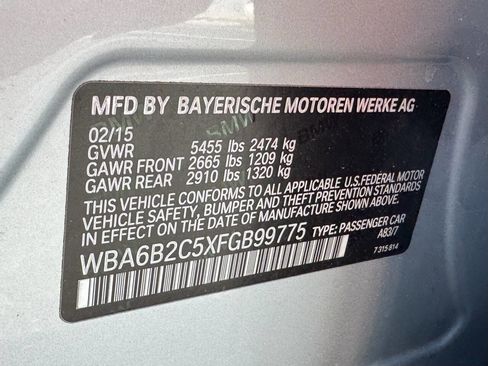 Used 2015 BMW 650i Gran Coupe image 18