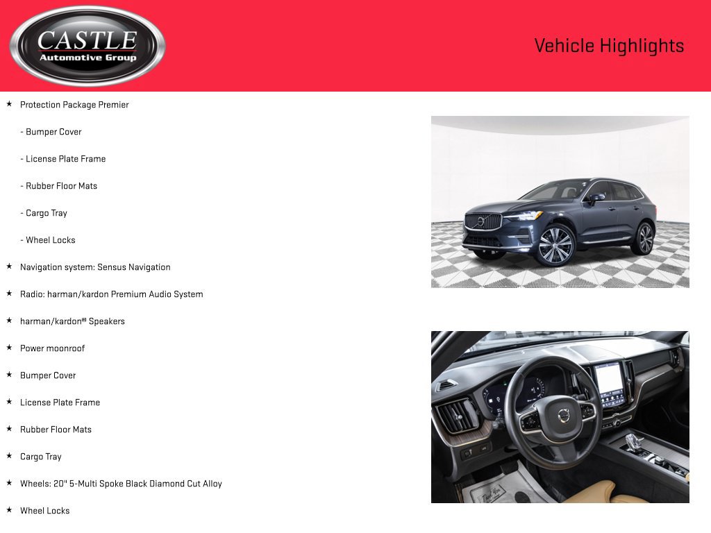 Used 2022 Volvo XC60 B5 Inscription w/ Protection Package Premier FWD image 3