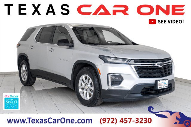 Used 2022 Chevrolet Traverse LS w/ LPO, Floor Liner Package AWD/4WD image 1