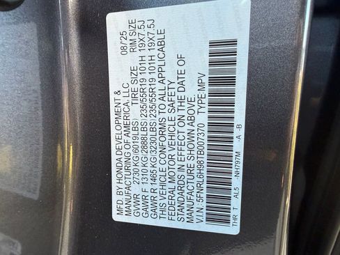 Certified 2026 Honda Odyssey Elite image 34