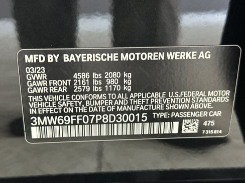 Certified 2023 BMW 330i Sedan w/ M Sport Package RWD image 28