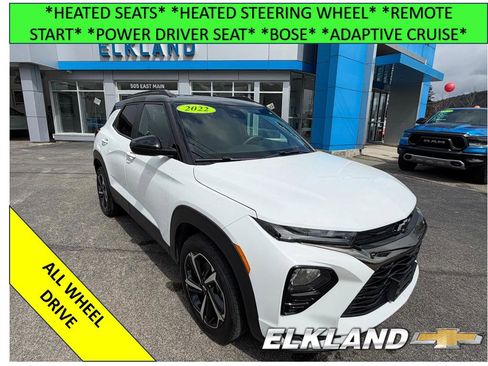 Used 2022 Chevrolet TrailBlazer RS w/ Technology Package AWD/4WD image 1