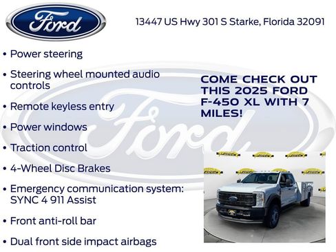 New 2025 Ford F450 XL image 15