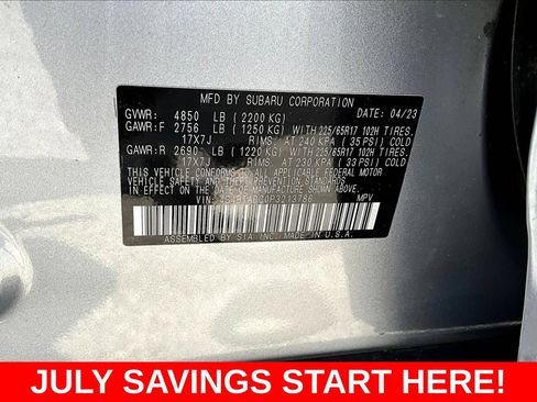 Used 2023 Subaru Outback Premium AWD/4WD image 25