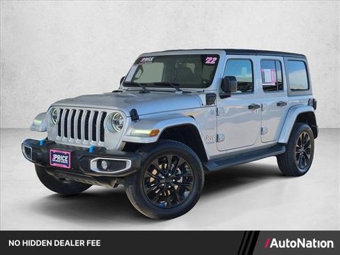 Used 2022 Jeep Wrangler Unlimited Sahara w/ Cold Weather Group AWD/4WD image 1