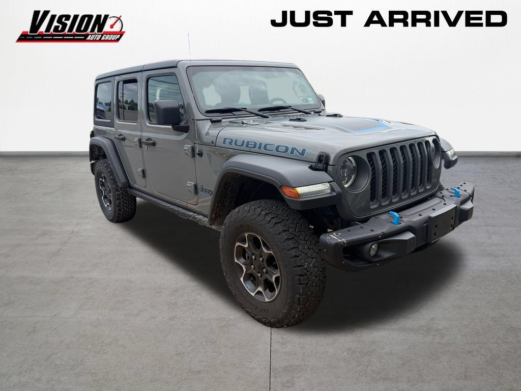 Used 2023 Jeep Wrangler Unlimited Rubicon 4xe w/ Steel Bumper Group AWD/4WD image 3