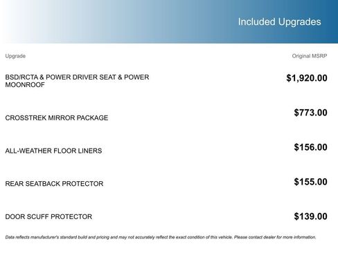 Certified 2025 Subaru Crosstrek 2.5i Sport w/ Crosstrek Mirror Package image 6