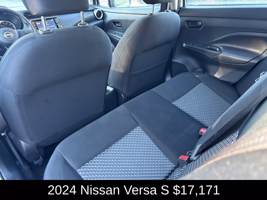 Used 2024 Nissan Versa S w/ Trunk Package FWD image 12