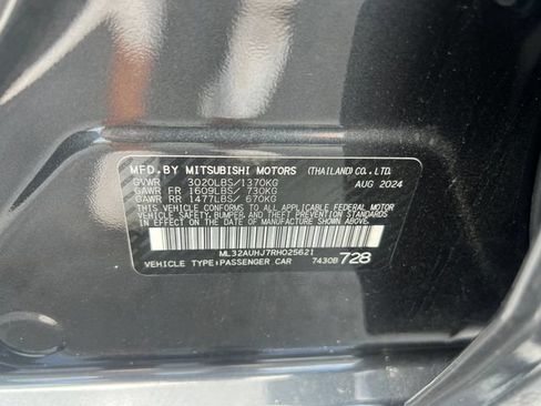 Used 2024 Mitsubishi Mirage ES FWD image 27