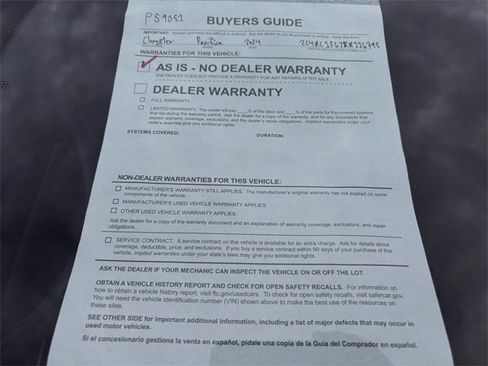 Used 2024 Chrysler Pacifica Touring image 35