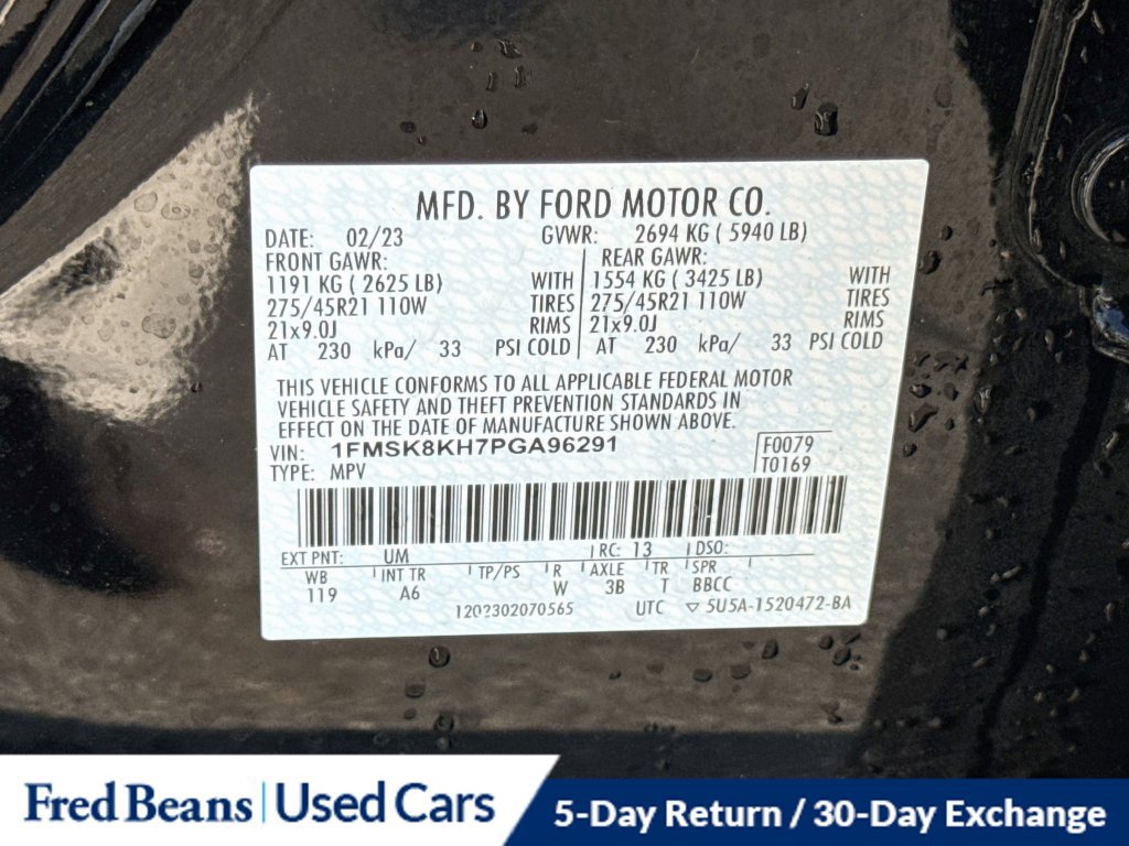 Used 2023 Ford Explorer ST-Line w/ Class IV Trailer Tow Package AWD/4WD image 41