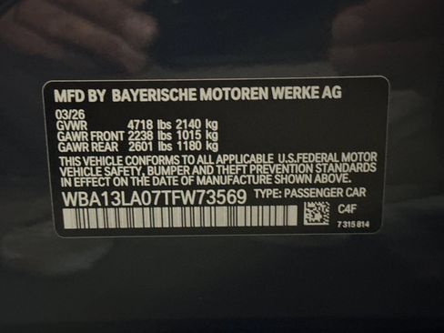 New 2026 BMW 330i Sedan w/ M Sport Package RWD image 19