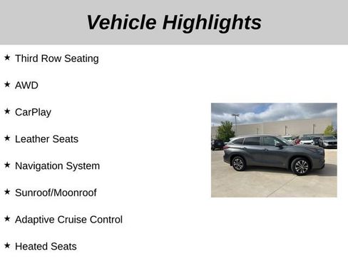 Used 2024 Toyota Highlander XLE AWD/4WD image 5
