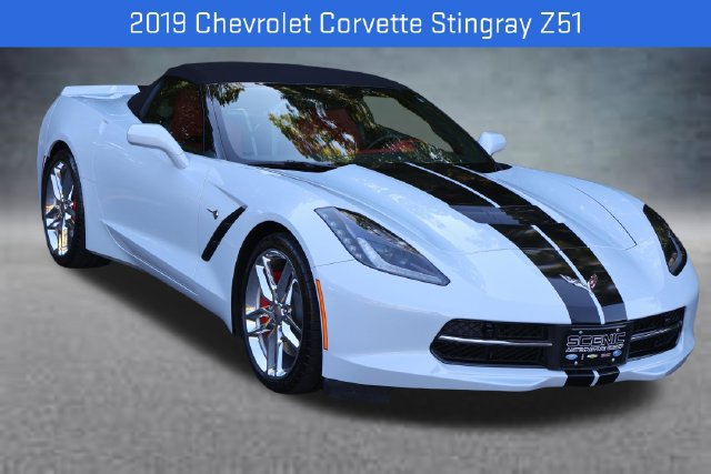 Used 2019 Chevrolet Corvette Stingray Convertible Z51 2LT RWD 360° Tour