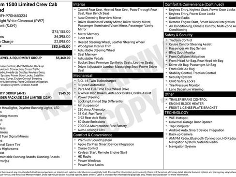 Used 2025 RAM 1500 Limited image 44