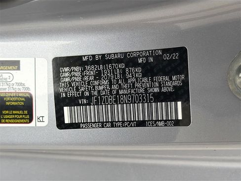 Used 2022 Subaru BRZ Limited image 30