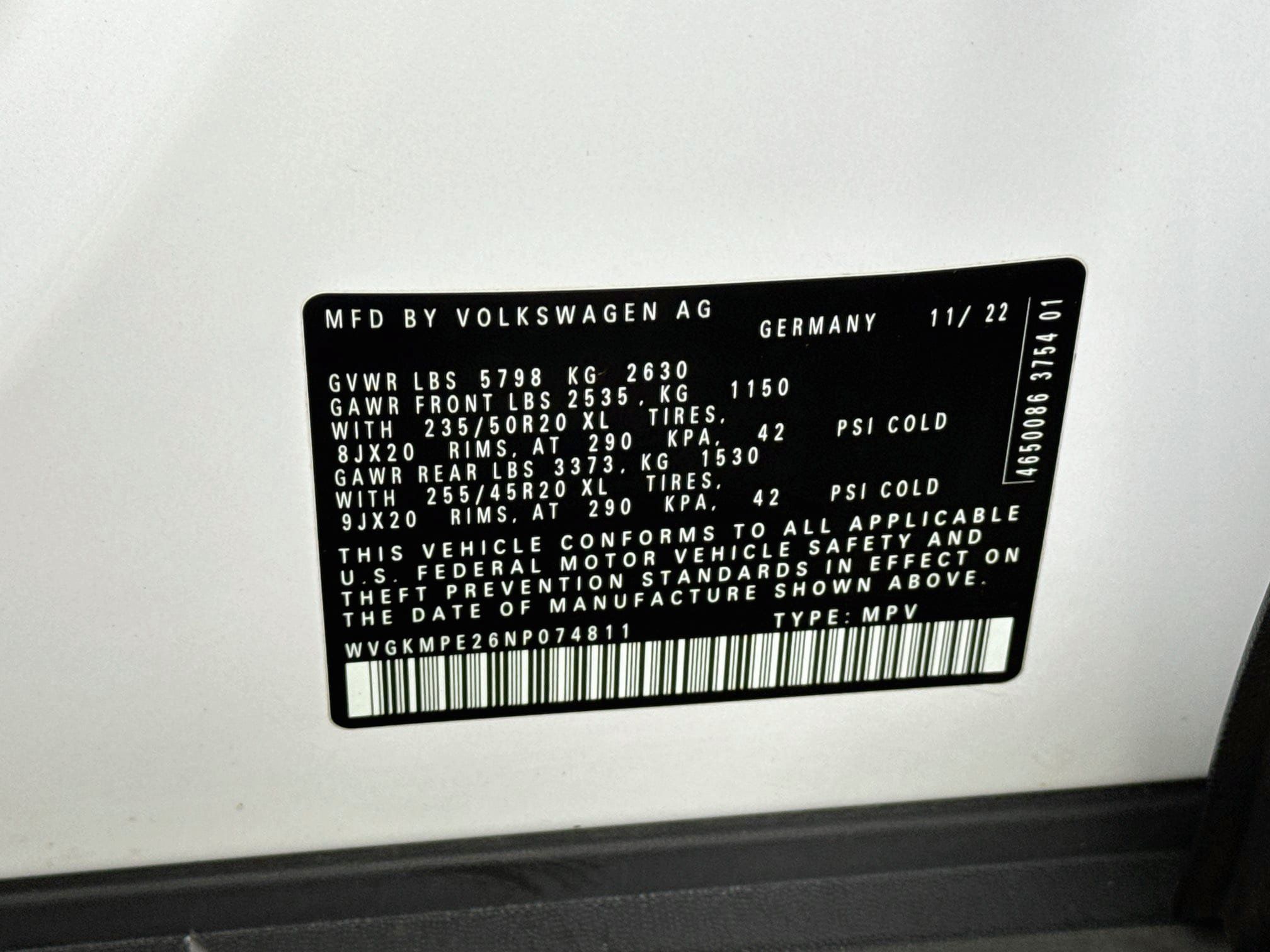 Used 2022 Volkswagen ID.4 Pro S w/ Gradient Package RWD image 27