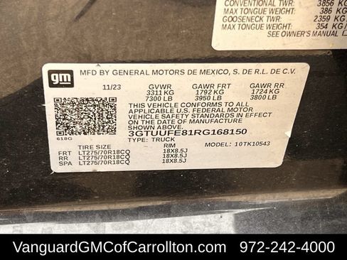 Used 2024 GMC Sierra 1500 AT4X AWD/4WD image 76
