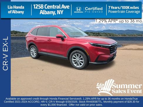 Used 2024 Honda CR-V EX-L image 1