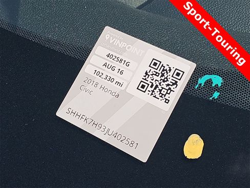 Used 2018 Honda Civic Sport Touring image 22