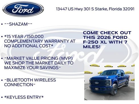 New 2026 Ford F250 XL w/ STX Appearance Package image 5