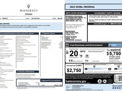 Used 2023 Maserati Ghibli Modena