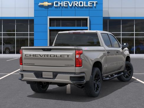 New 2026 Chevrolet Silverado 1500 Custom w/ Turbomax Blackout Package AWD/4WD image 4
