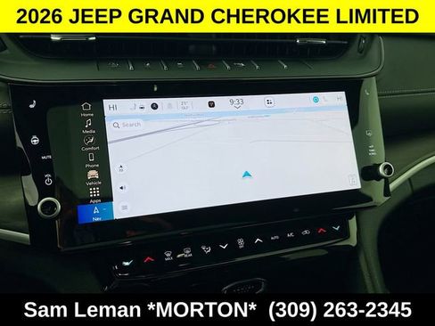 New 2026 Jeep Grand Cherokee Limited w/ Limited Altitude Package image 13