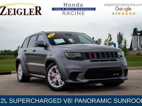 Used 2018 Jeep Grand Cherokee Trackhawk AWD/4WD image 1