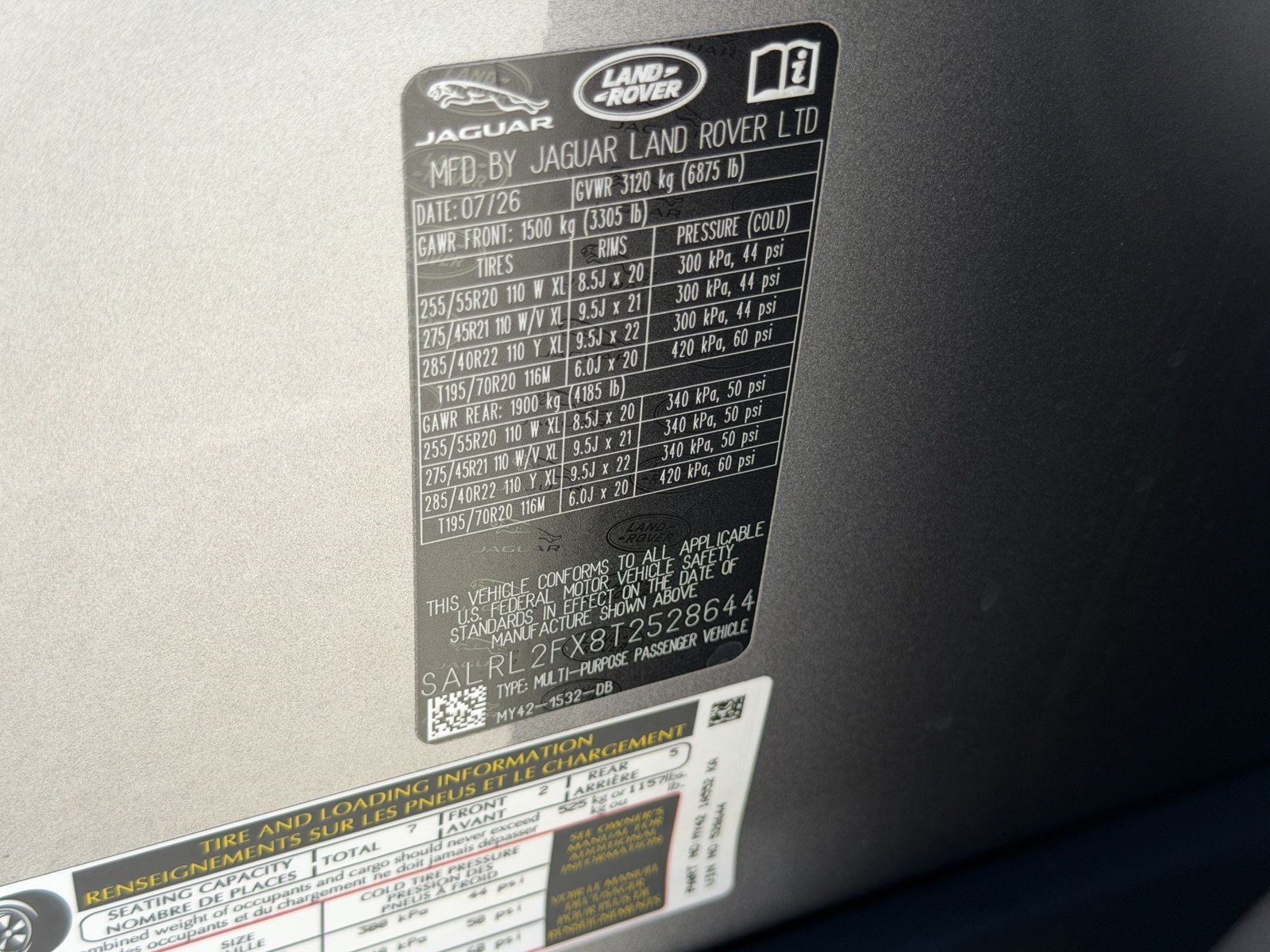 New 2026 Land Rover Discovery Dynamic SE AWD/4WD image 27