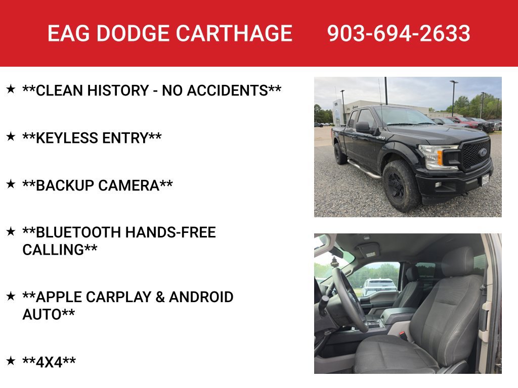 Used 2018 Ford F150 XL w/ Equipment Group 101A Mid AWD/4WD image 4