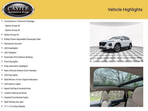 Used 2020 Hyundai Santa Fe SEL w/ Convenience + Premium Package AWD/4WD image 4