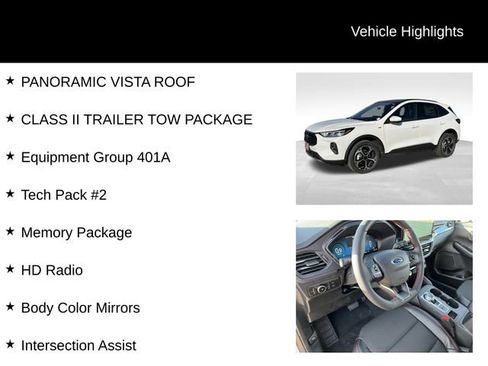 New 2026 Ford Escape ST-Line Select w/ Tech Pack #2 AWD/4WD image 7