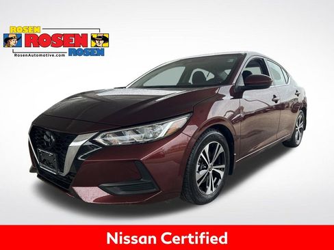 Certified 2022 Nissan Sentra SV w/ All-Weather Package FWD image 1